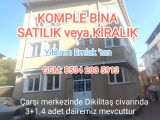 Kiralık Sivas merkez Dikilitaş civarında 4 katlı komple bina