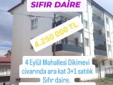 Sivas merkez de 4 Eylül Mahallesi 3+1 satılık ara kat daire